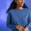 Basic-Streifenshirt aus Bio-Baumwolle