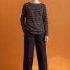 Basic-Streifenshirt aus Bio-Baumwolle