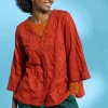 Bluse „Clementine“ aus Bio-Baumwolle