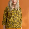 Bluse „Hedda“ aus Bio-Baumwollgewebe