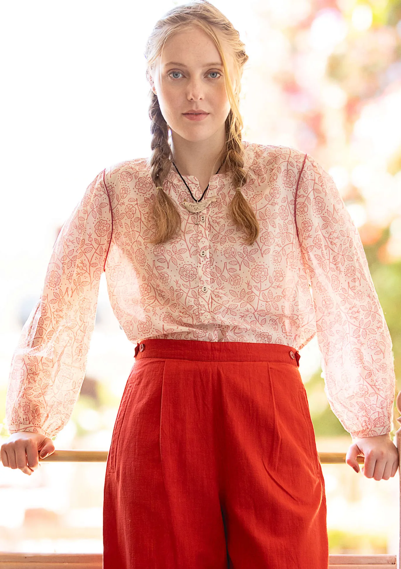 Bluse „Lisa“ aus Bio-Baumwolle