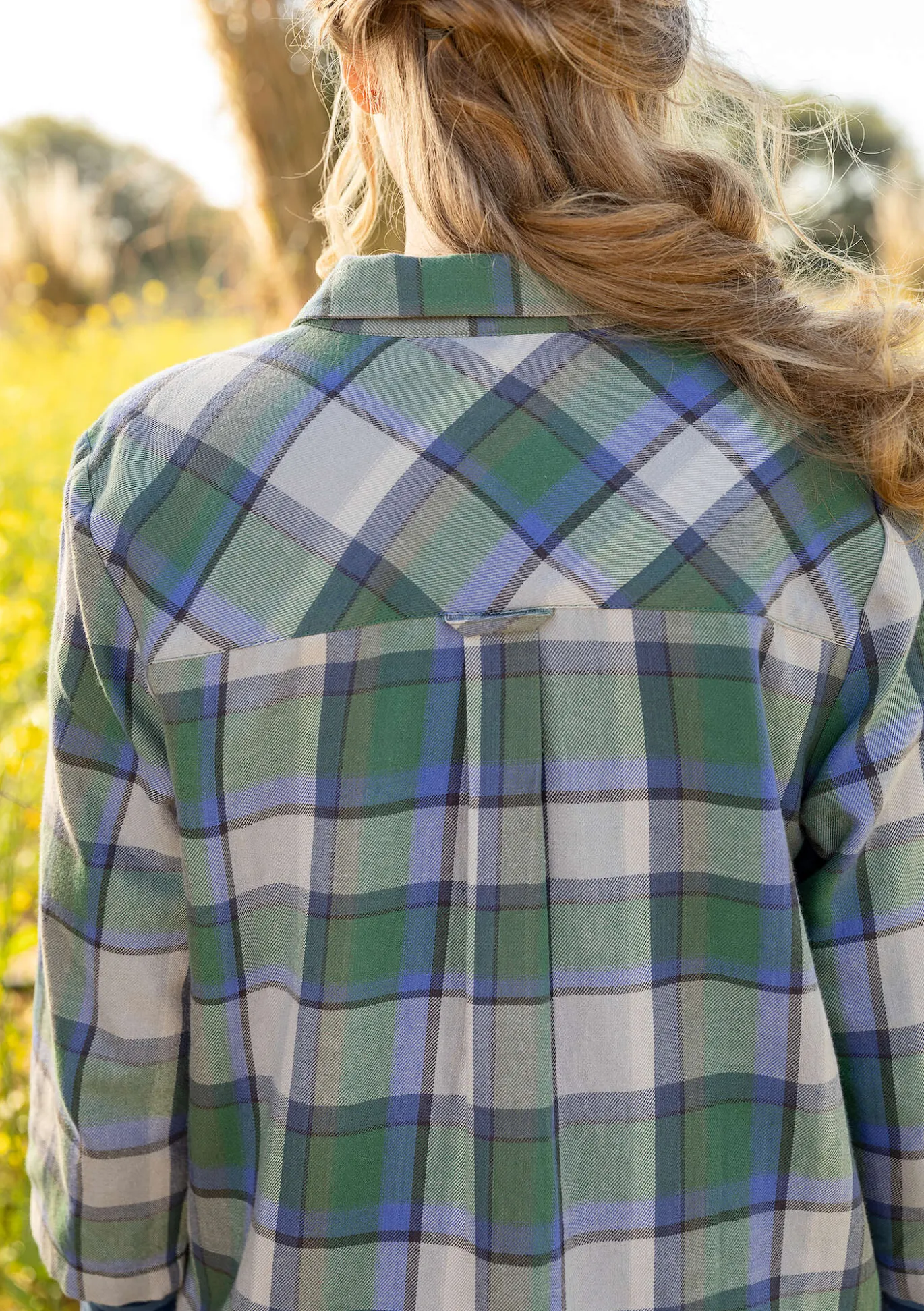 Bluse „Skagen“ aus Bio-Baumwollgewebe
