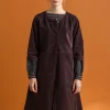 Cordkleid aus Bio-Baumwolle/Elasthan