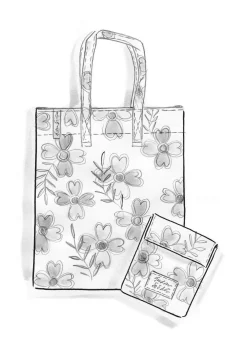 Faltshopper „Peggy“ aus Recycling-Polyester