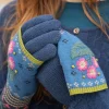 Handstulpen „Borealis“ aus Bio- und Recycling-Baumwolle/Wolle