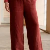 Hose aus Leinengewebe