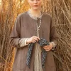 Jacke aus Leinen/Bio-Baumwolle