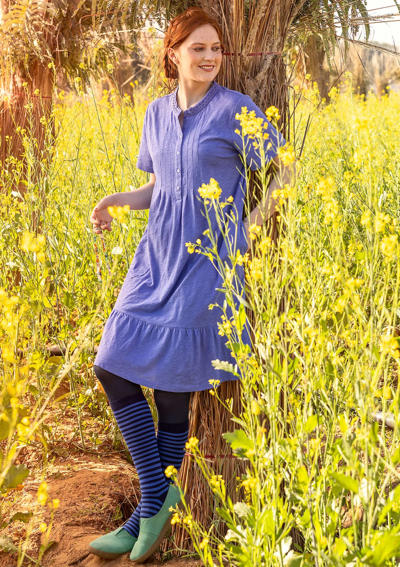 Jerseykleid aus Bio-Baumwolle