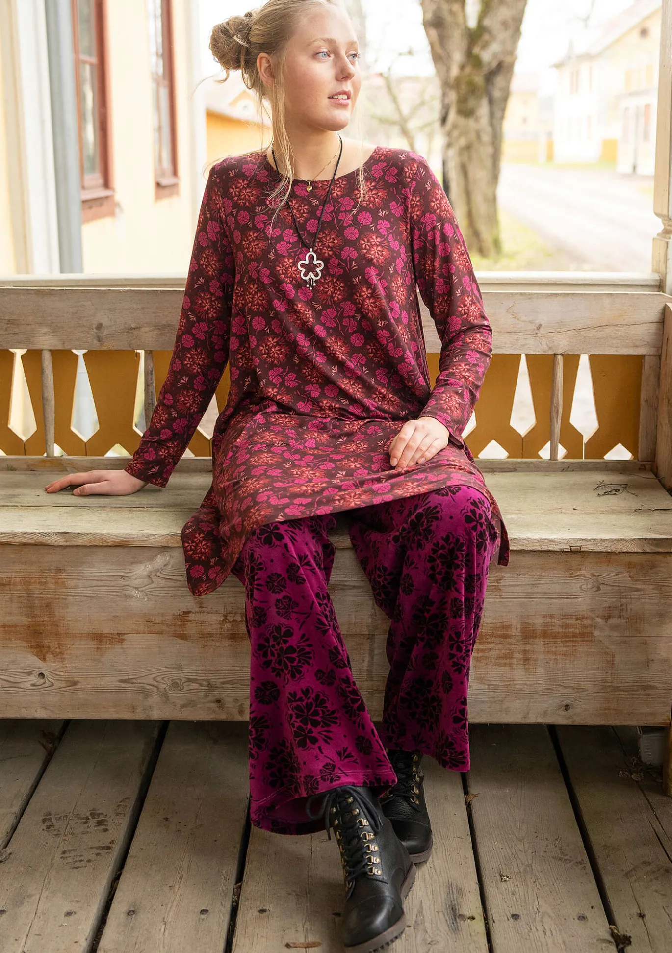 Jerseykleid „Pelargon“ aus Lyocell/Elasthan
