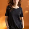 Jerseyshirt „Tyra“ aus Bio-Baumwolle/Modal