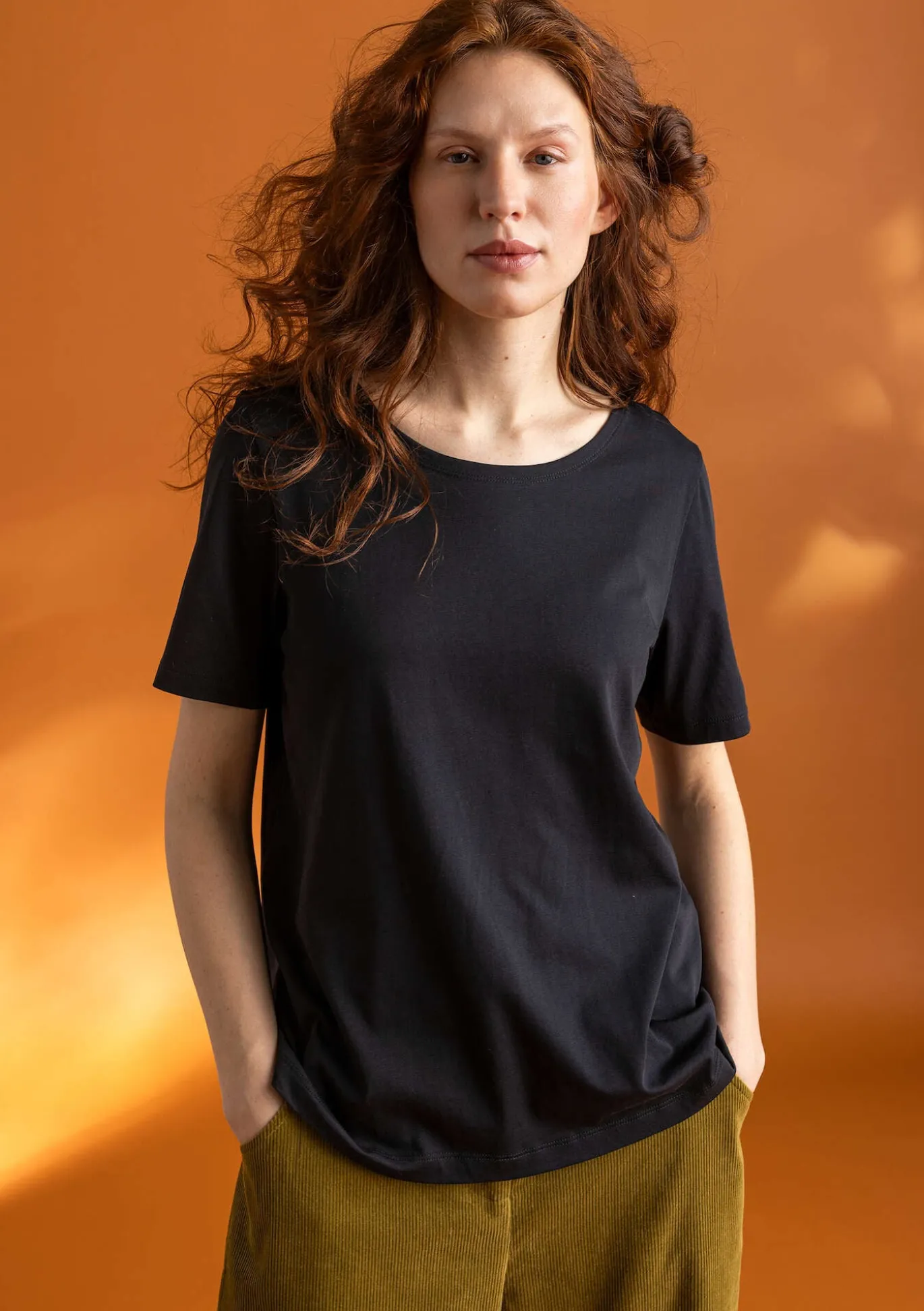 Jerseyshirt „Tyra“ aus Bio-Baumwolle/Modal