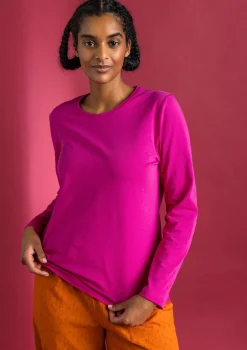 Jerseyshirt „Ylva“ aus Bio-Baumwolle/Elasthan