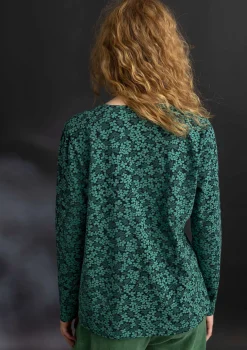 Jerseyshirt „Ylva“ aus Bio-Baumwolle/Elasthan