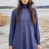 Jerseytunika aus Bio-Baumwolle/Modal/Elasthan