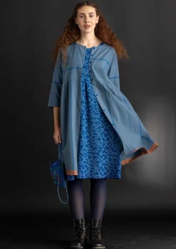 Kleid „Ava” aus Bio-Baumwollgewebe