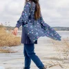 Kleid „Borealis“ aus Bio-Baumwollgewebe