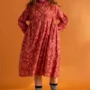 Kleid „Hedda“ aus Bio-Baumwollgewebe