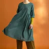 Kleid „Hedda“ aus Bio-Baumwollgewebe