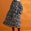 Kleid „Hedda“ aus Bio-Baumwollgewebe