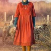 Kleid „Strandfynd“ aus Bio-Baumwollgewebe