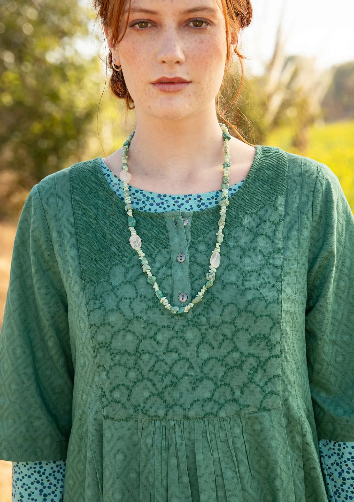 Kleid „Strandfynd“ aus Bio-Baumwollgewebe