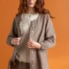 Künstlerbluse „Asta“ aus Leinengewebe