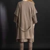 Langstrickjacke aus Alpakagemisch