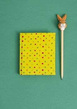 Notizbuch „Kavya“ aus Papier mit stoffbezogenem Einband