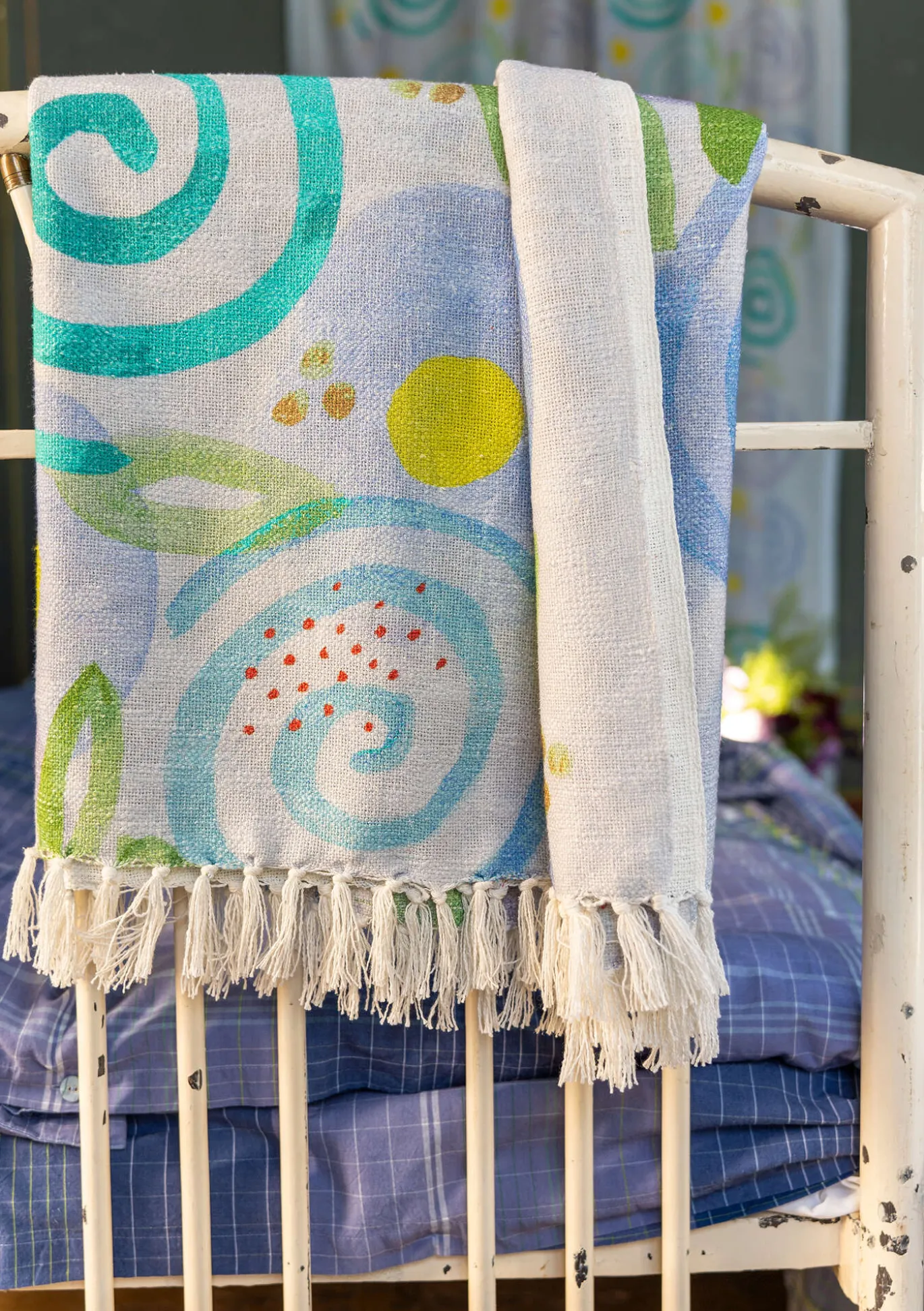 Plaid „Cumulus“ aus Bio-Baumwolle