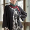 Pointelle-Strickjacke „Blomstra“ aus Bio-Wolle