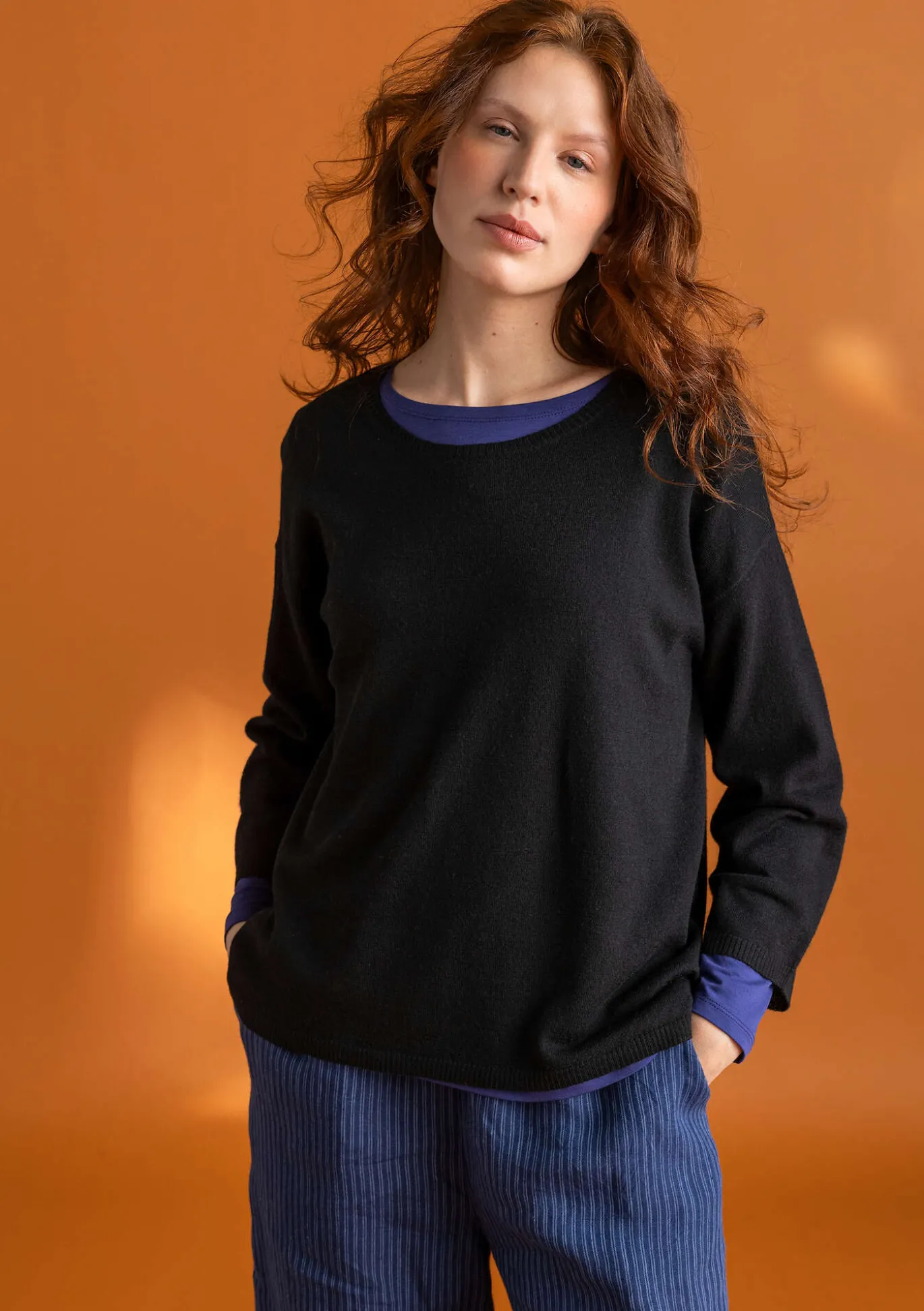 Pullover aus Bio-Wolle