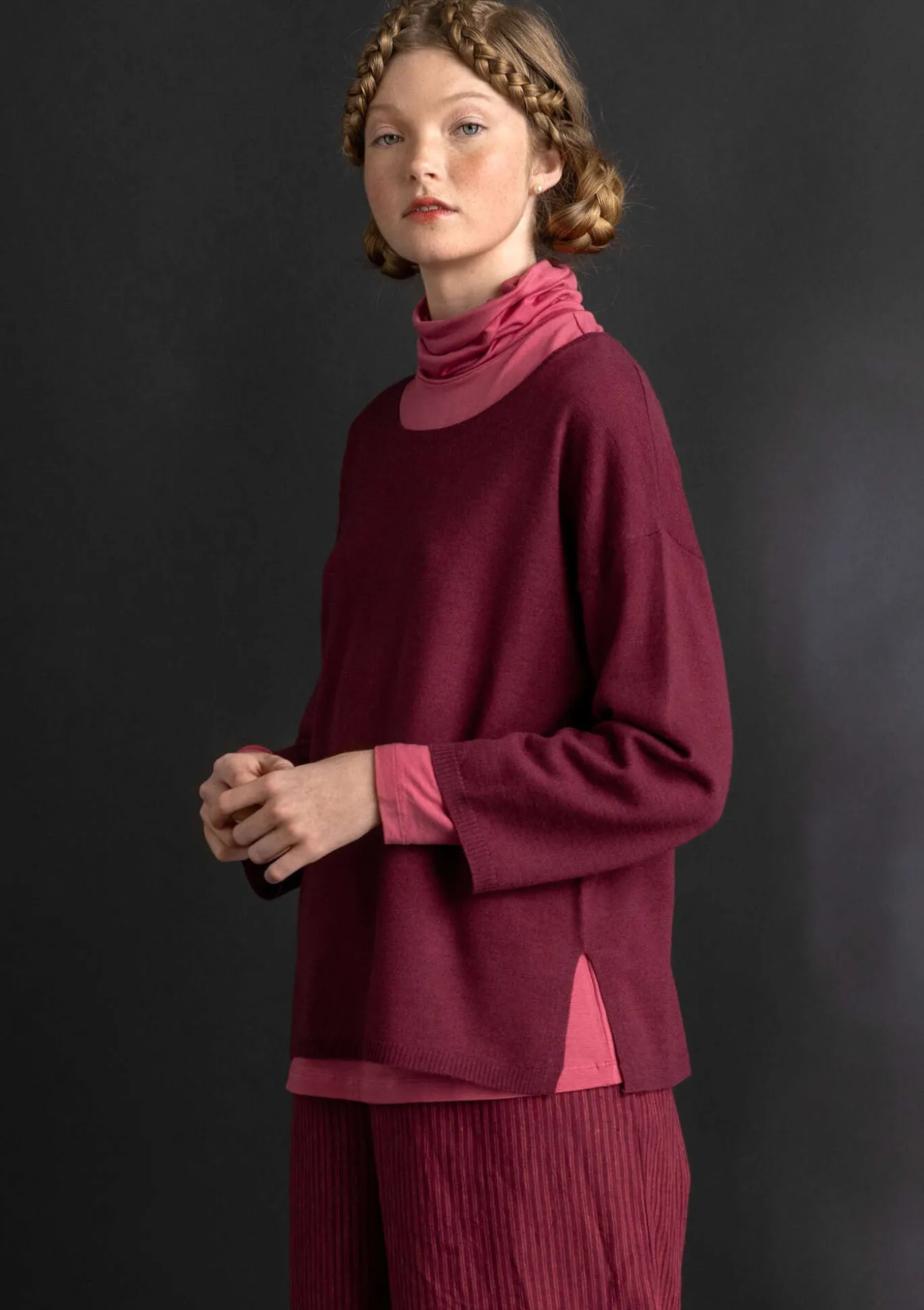 Pullover aus Bio-Wolle
