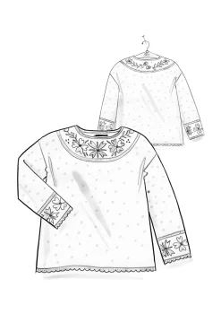 Pullover „Maria“ aus Bio-/Recycling-Baumwolle
