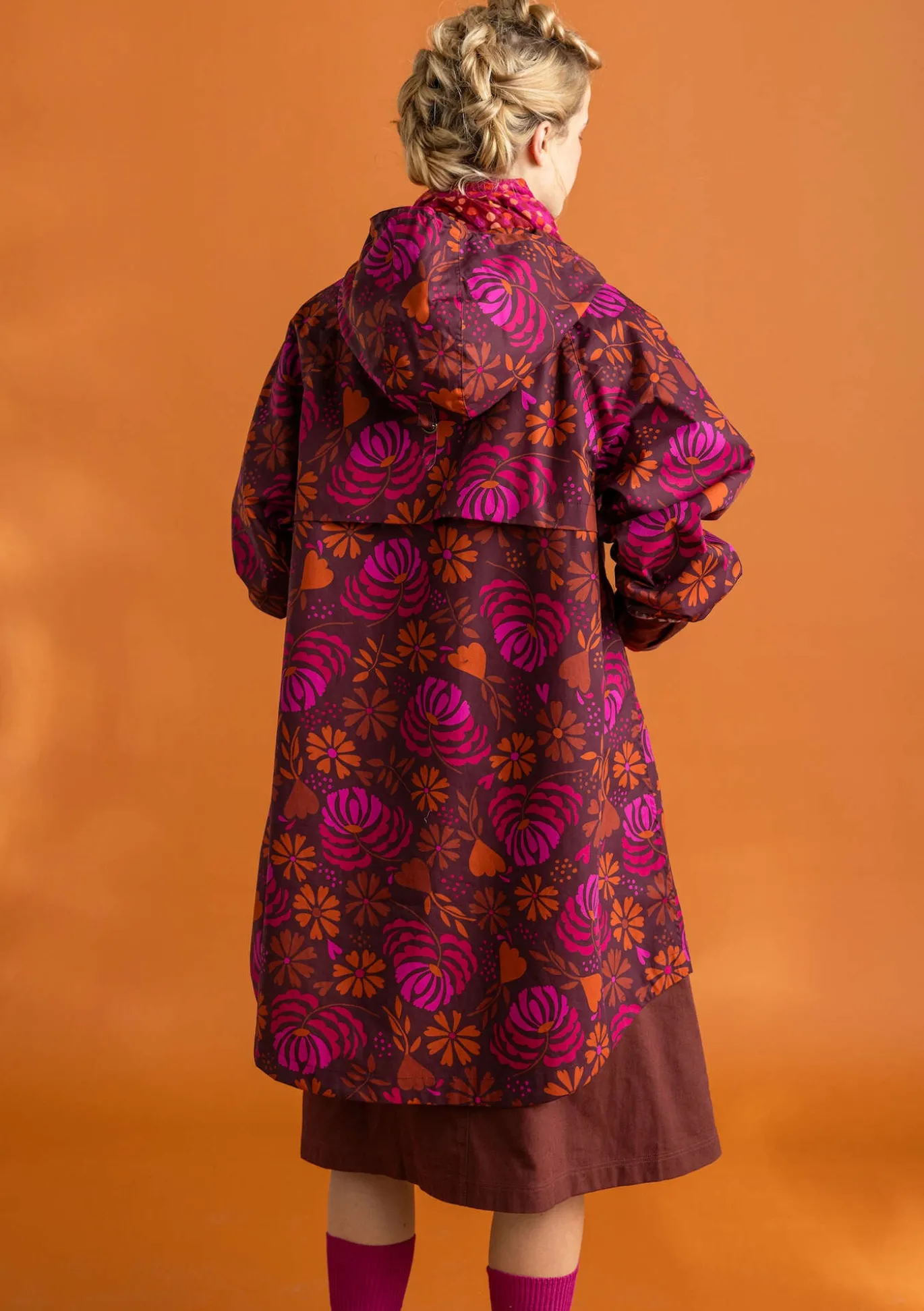 Regenjacke „Hedda“ aus Bio-Baumwollgewebe