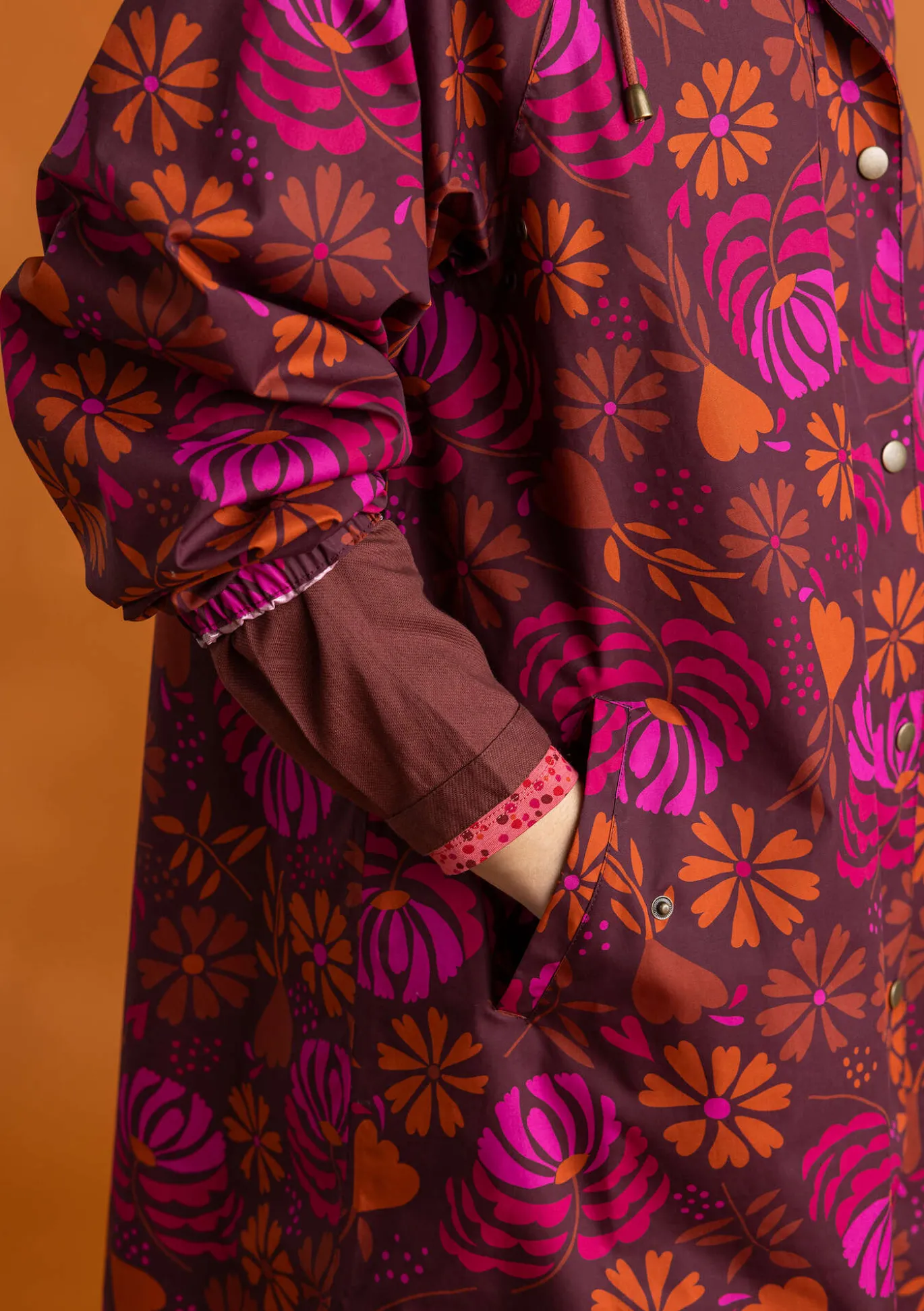 Regenjacke „Hedda“ aus Bio-Baumwollgewebe