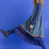Schürzenkleid „Ava“ aus Bio-Baumwollgewebe
