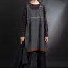 Schürzenkleid „Ava“ aus Bio-Baumwollgewebe