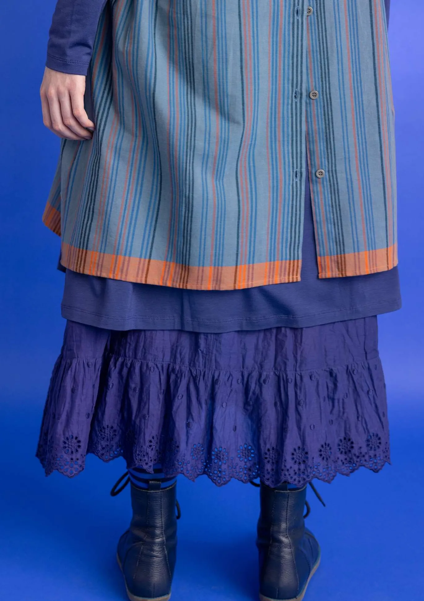 Schürzenkleid „Ava“ aus Bio-Baumwollgewebe