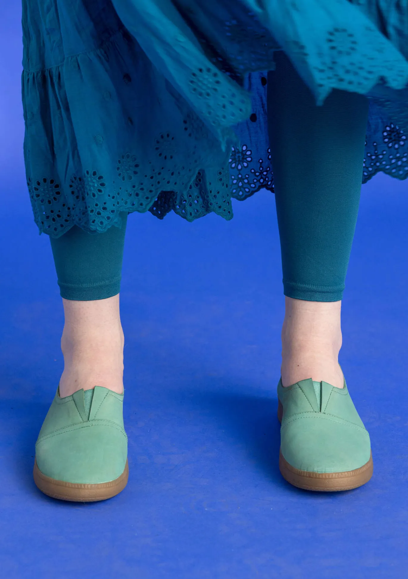 Schuhe aus Nubukleder