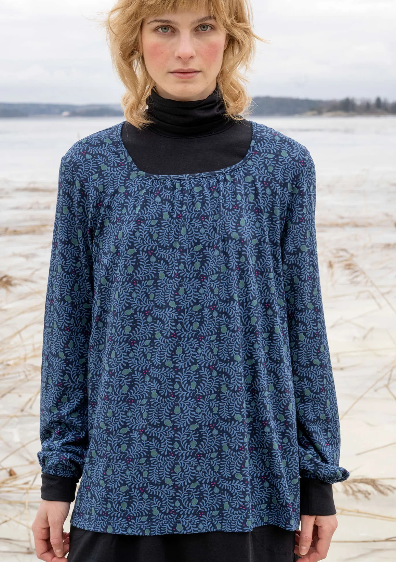 Shirt „Aurora“ aus Bio-Baumwolle/Modal/Elasthan
