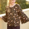 Shirt „Nyponros“ aus Bio-Baumwolle/Modal