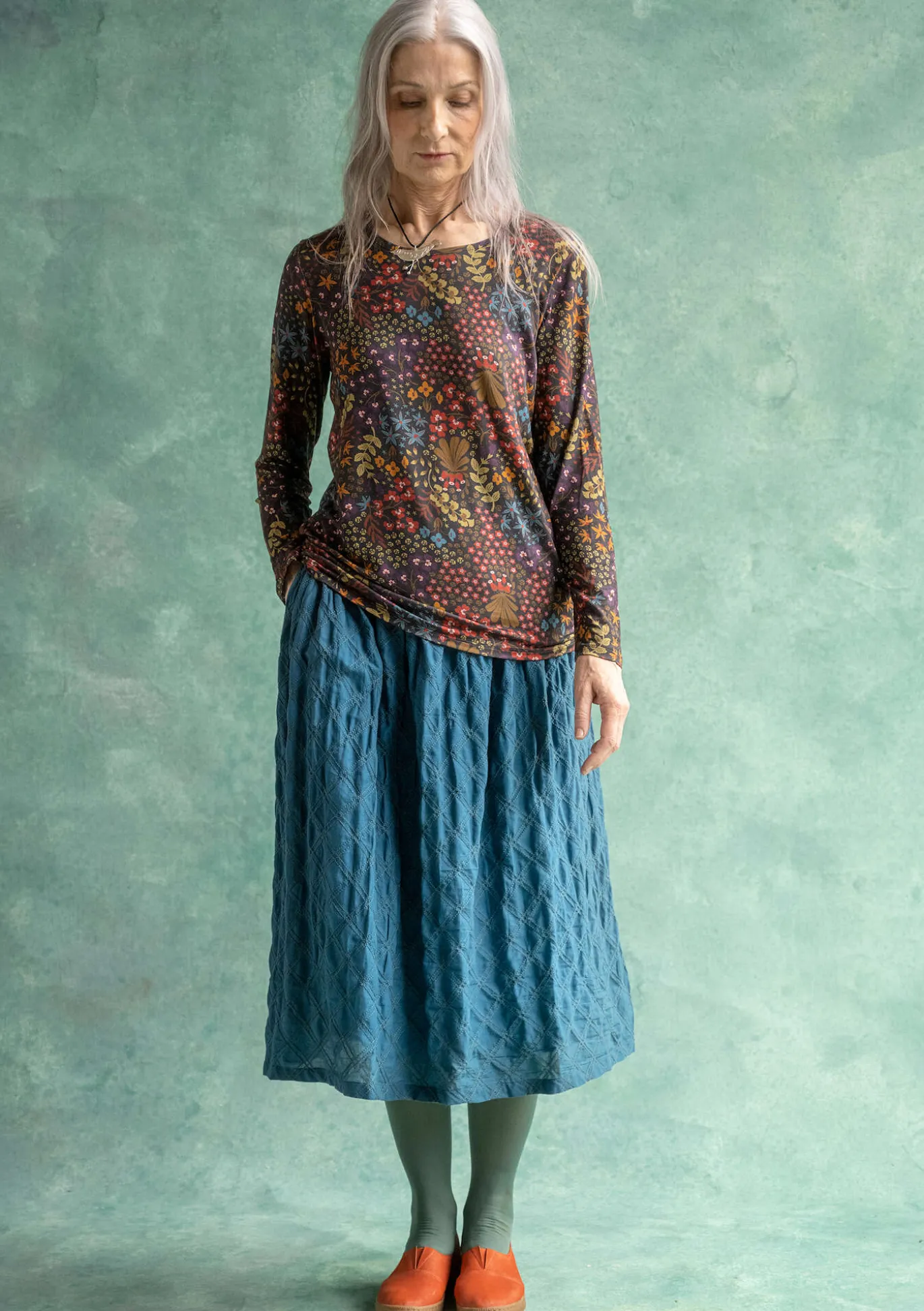 Shirt „Ylfa“ aus Lyocell/Elasthan