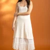 Slipkleid aus Lyocell/Elasthan