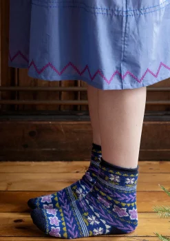 Socken „Twinkle“ aus Wollfrottee