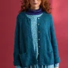 Strickjacke aus Alpakagemisch