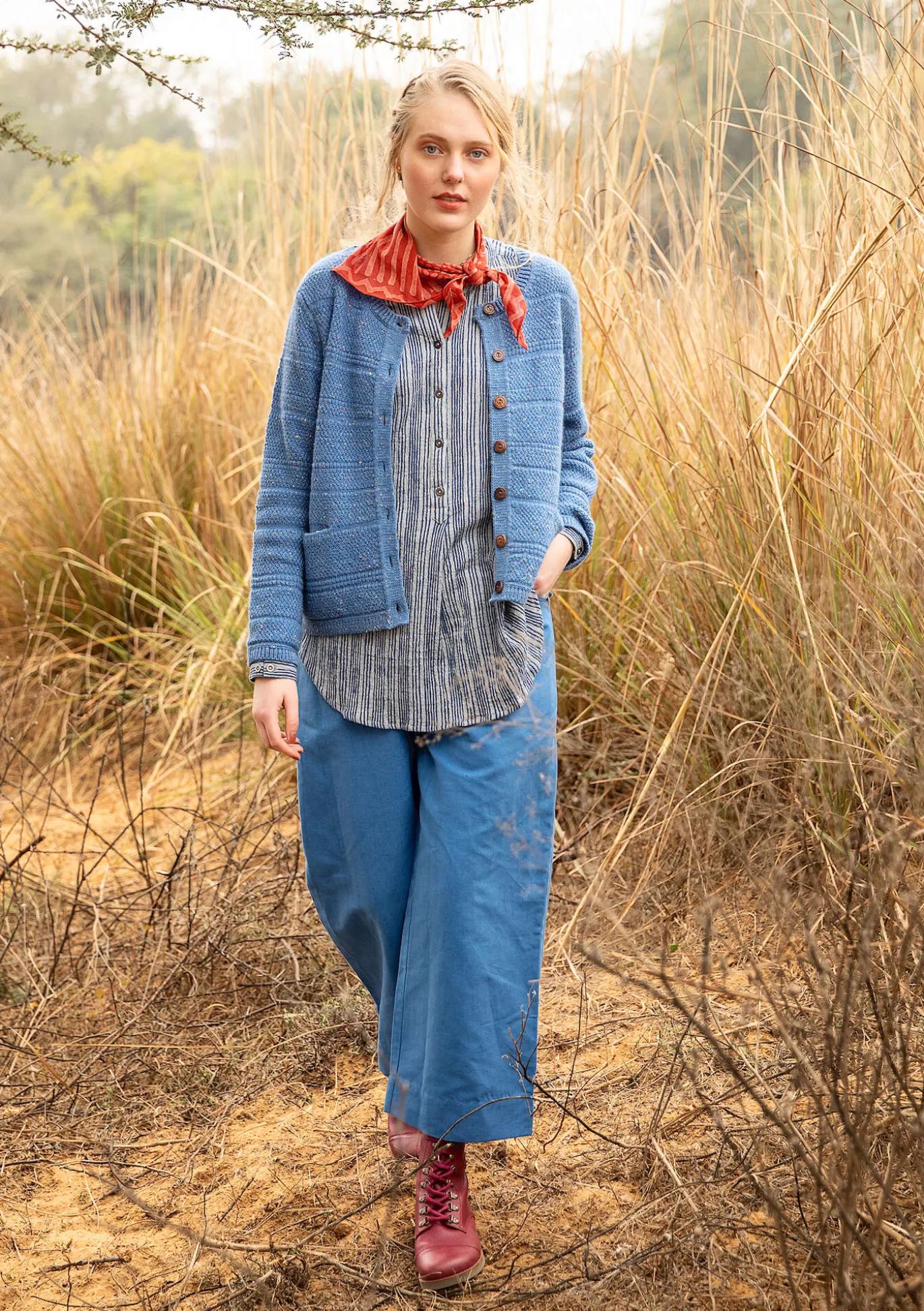 Strickjacke aus Wolle