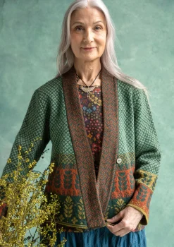 Strickjacke „Edda“ aus Recycling-Wollgemisch