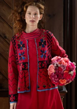 Strickjacke „Maria“ aus Bio-/Recycling-Baumwolle