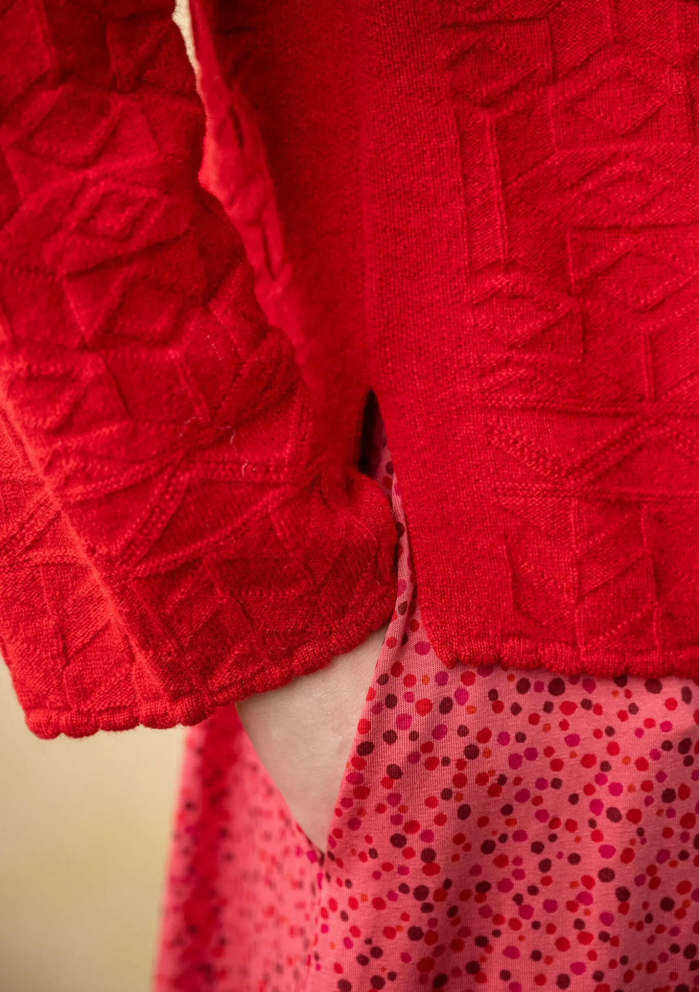 Strickjacke „Nova“ aus Lammwolle