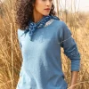 Strickpullover aus Bio-/Recycling-Baumwolle